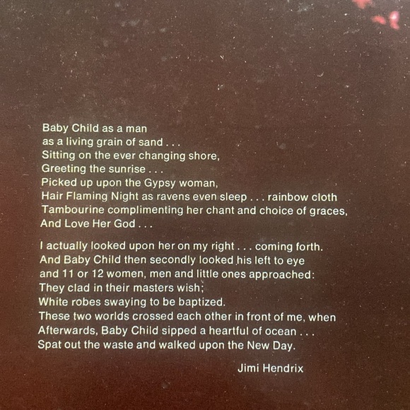 Jimi Hendrix Band of a Gypys Album 1970 - Picture 3 of 6